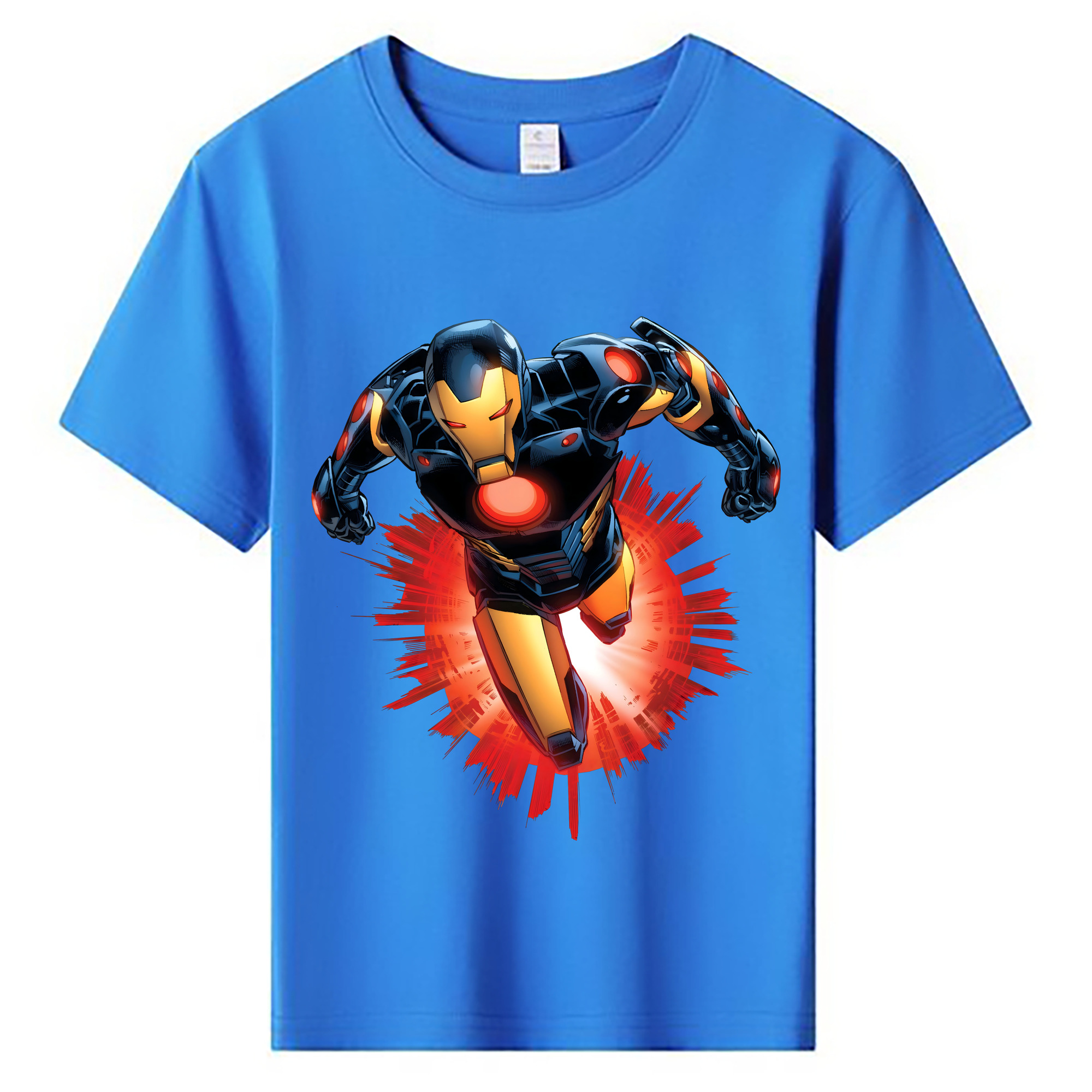 （画像用） アベンジャーズ The Avengers 綿100％キッズTシャツ（フロントプリント）